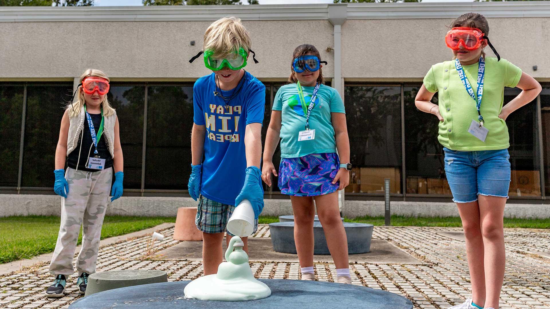 Children at KidsU Summer camp